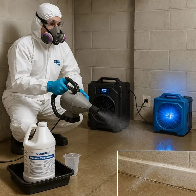 Sanitization and Odor Removal process in East Millcreek, UT