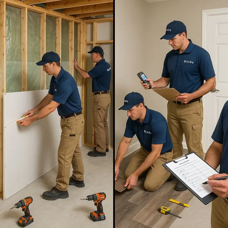Repairs and Reconstruction process in East Millcreek, UT